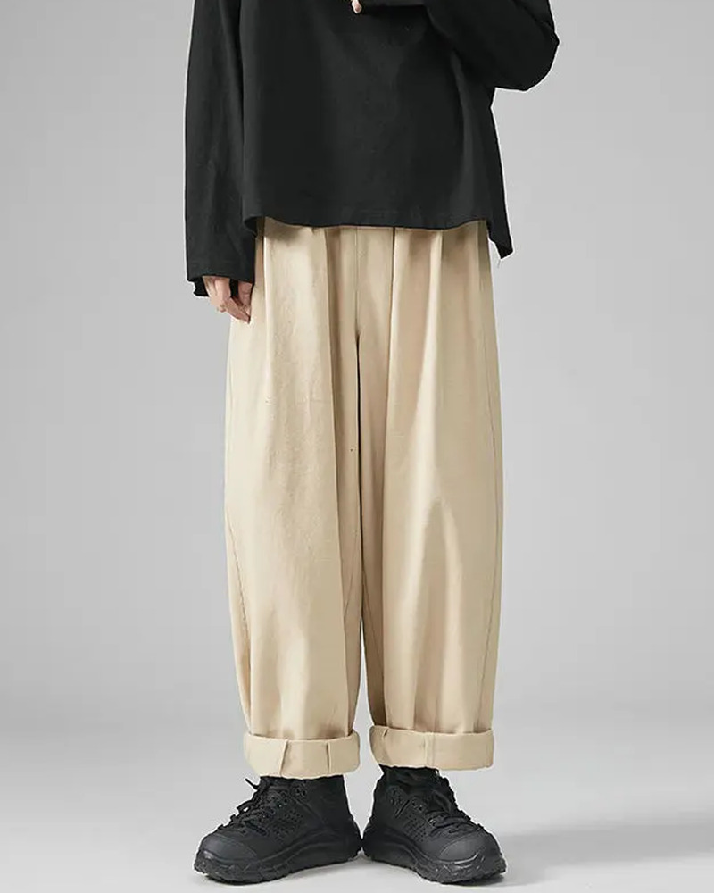 Y2K Grunge Wide Leg Pants - Retro 90S Fashion, Summer Outfits, Hip Hop Style For Men
