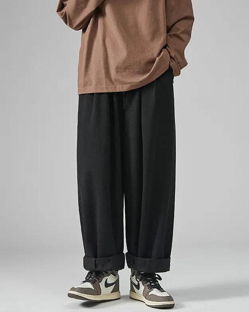 Y2K Grunge Wide Leg Pants - Retro 90S Fashion, Summer Outfits, Hip Hop Style For Men