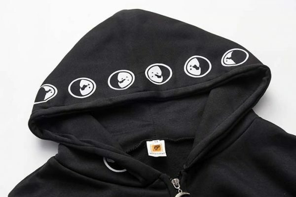 Y2K Grunge Zipper Patchwork Hoodie - 90S Fashion, Retro Style, Y2K Summer Outfits