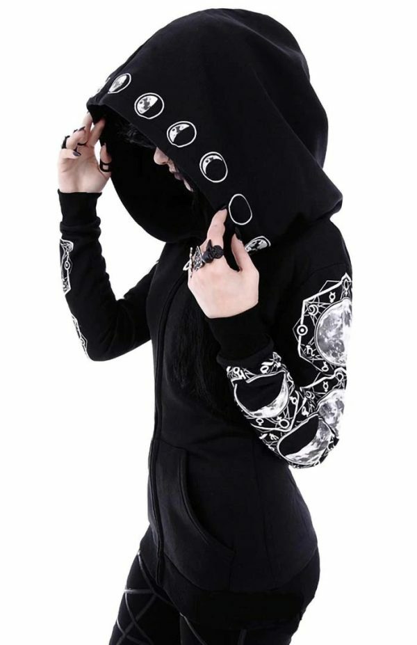 Y2K Grunge Zipper Patchwork Hoodie - 90S Fashion, Retro Style, Y2K Summer Outfits