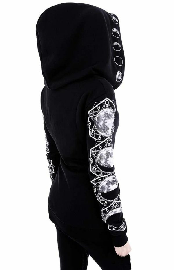 Y2K Grunge Zipper Patchwork Hoodie - 90S Fashion, Retro Style, Y2K Summer Outfits