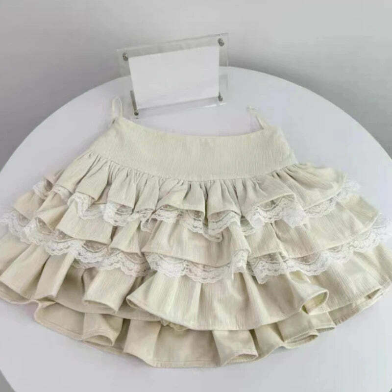 Y2K Kawaii Off-Shoulder Bow Top & Mini Skirt Set - Retro 90S Grunge Korean Fashion Outfit