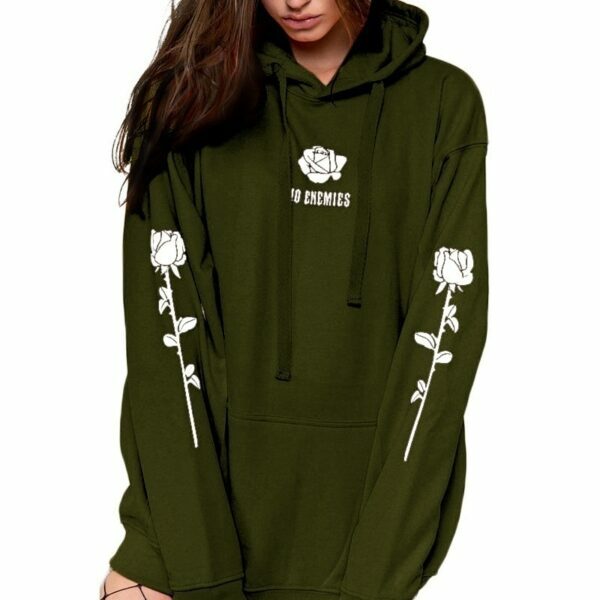 Y2K Rose Grunge Hoodie - 90S Fashion, Y2K Summer Outfits, Retro Style, Gothic Y2K, Y2