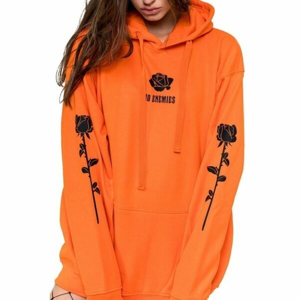 Y2K Rose Grunge Hoodie - 90S Fashion, Y2K Summer Outfits, Retro Style, Gothic Y2K, Y2