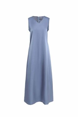 Y2K Satin Maxi Dress & Ribbed Mock Neck Top - 90S Grunge, Retro, Pastel Goth, High Quality