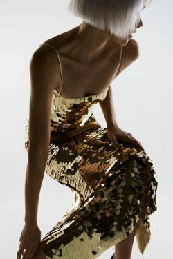 Y2K Sequin Maxi Dress - Retro 90S Grunge, Party & Club Outfits, Summer Y2K Fashion