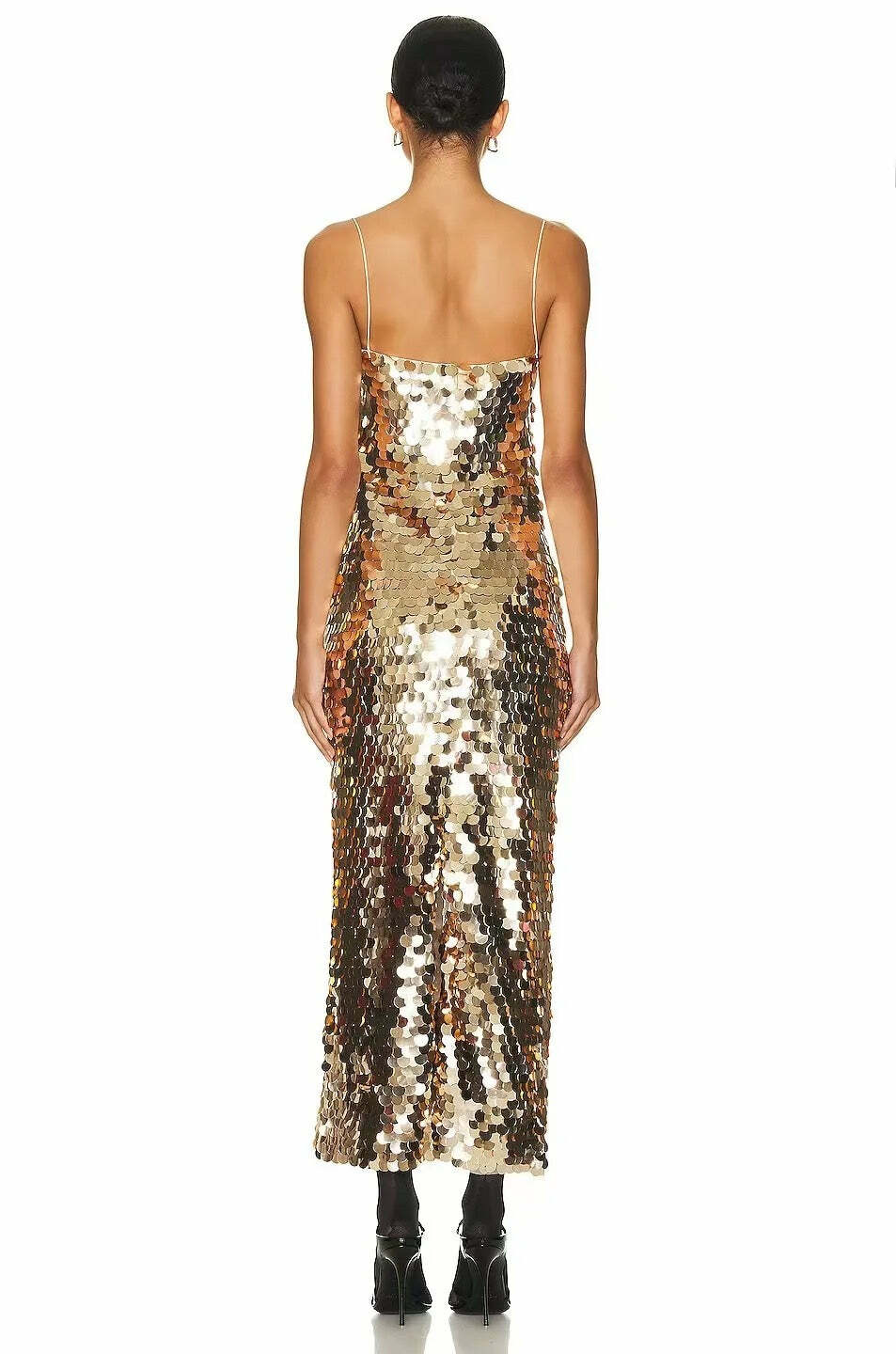 Y2K Sequin Maxi Dress - Retro 90S Grunge, Party & Club Outfits, Summer Y2K Fashion