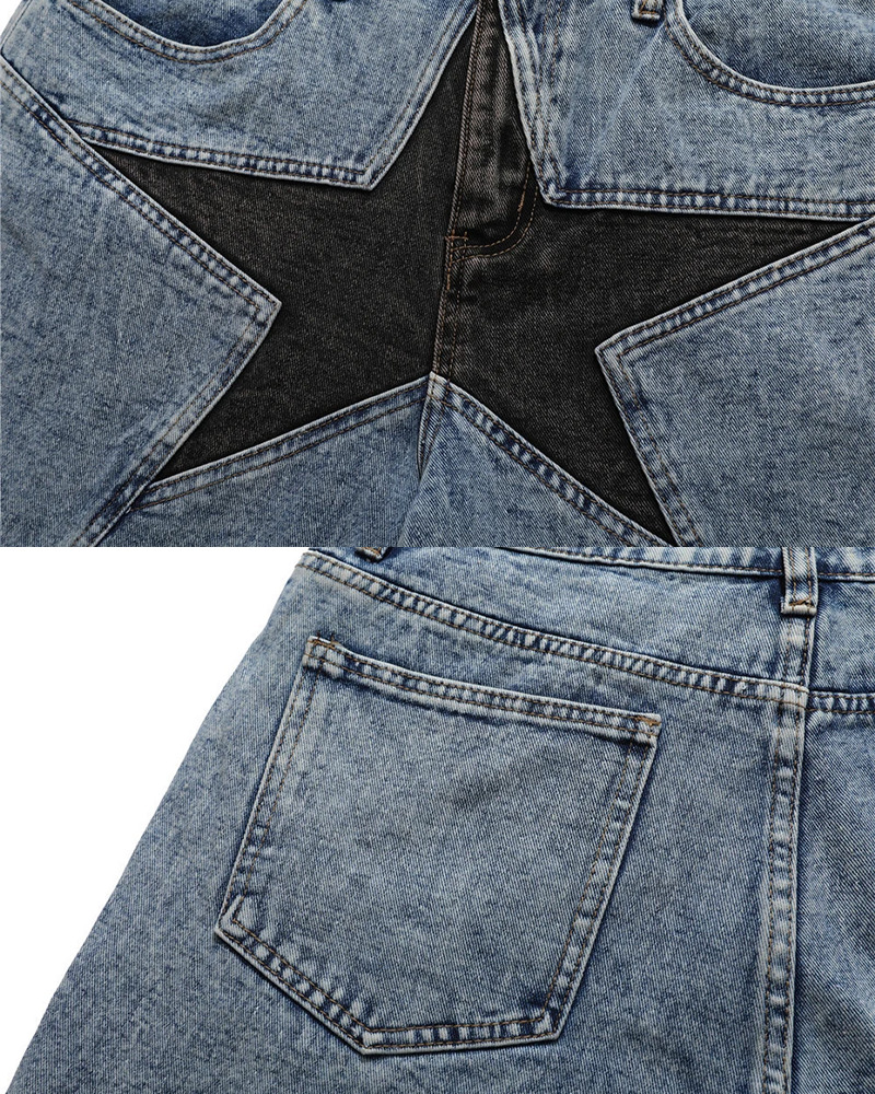 Y2K Summer Denim Shorts - 90S Grunge, Retro Style, Y2K Party & Club Outfits, Baby Tees, Y
