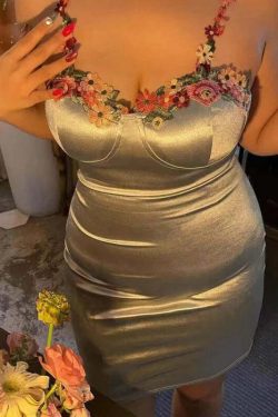 Y2K Summer French Sexy Hot Girl Waist Suspender Dress - Retro 90S Grunge Slimming Skirt