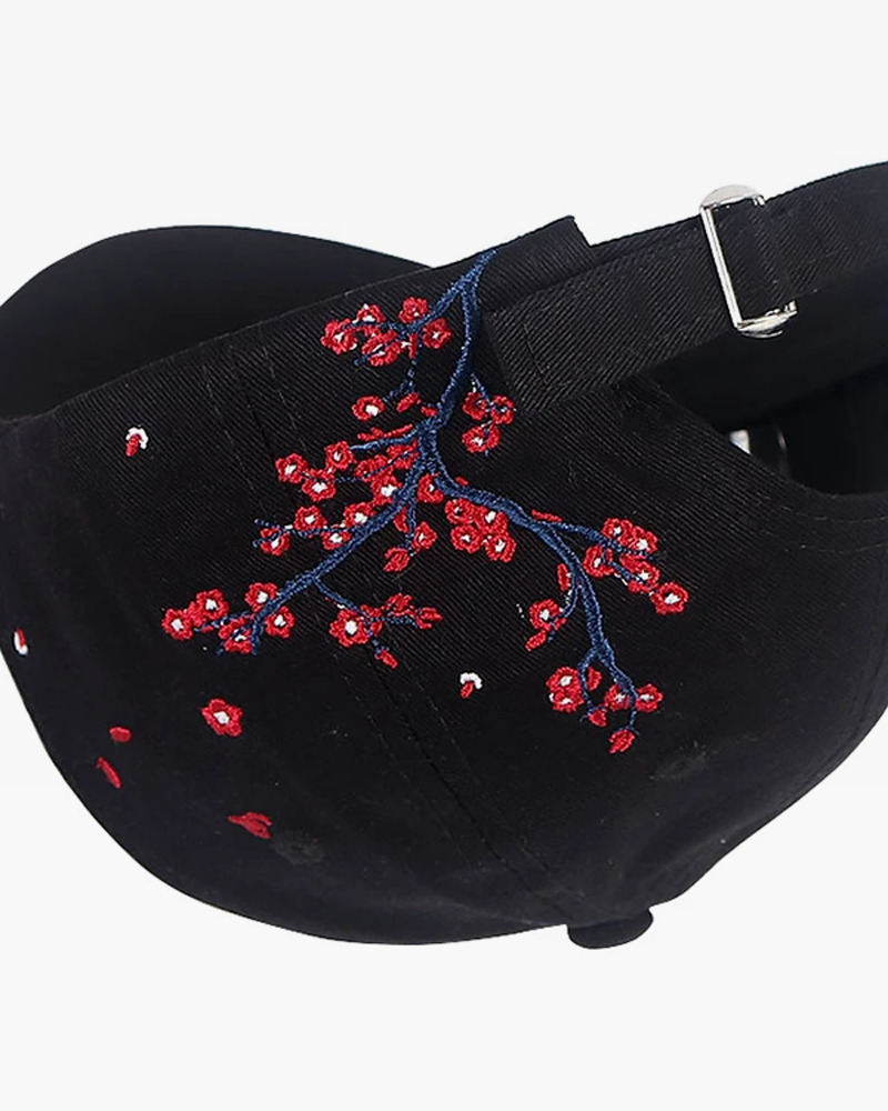 Y2K Summer Grunge Japanese Crane Cap - 90S Retro Fashion, Y2K Club & Party Outfits