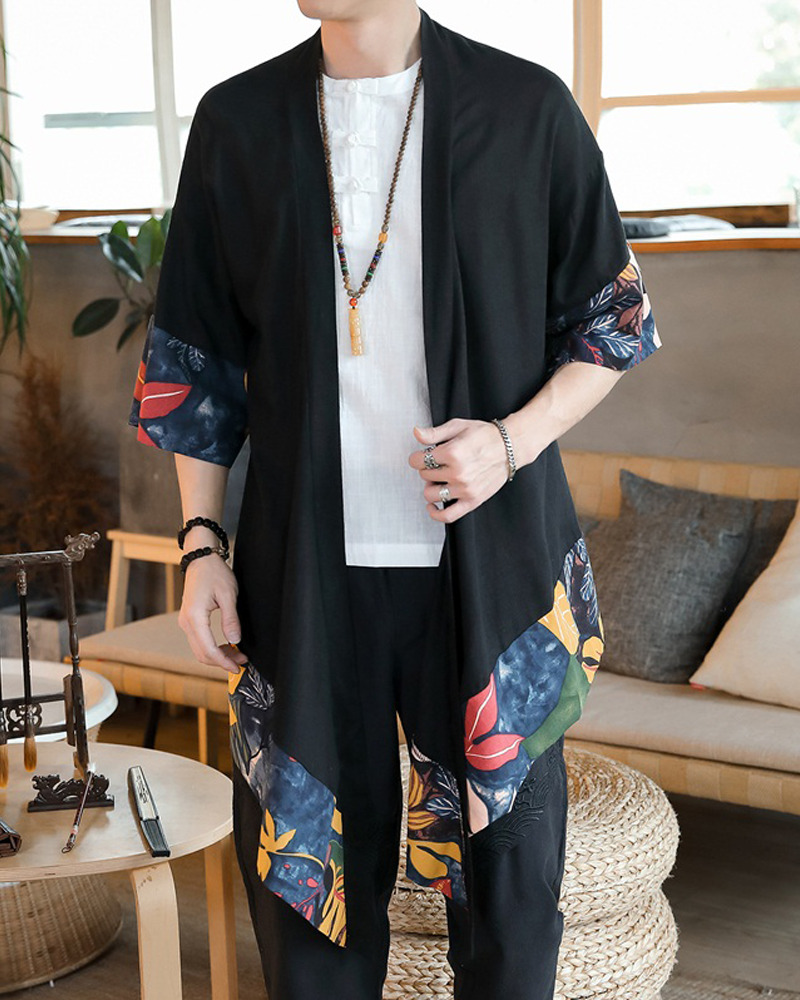 Y2K Summer Grunge Kimono Coat - 90S Retro Fashion, Gothic Y2K, Pastel Goth, Y2K Party Outfit
