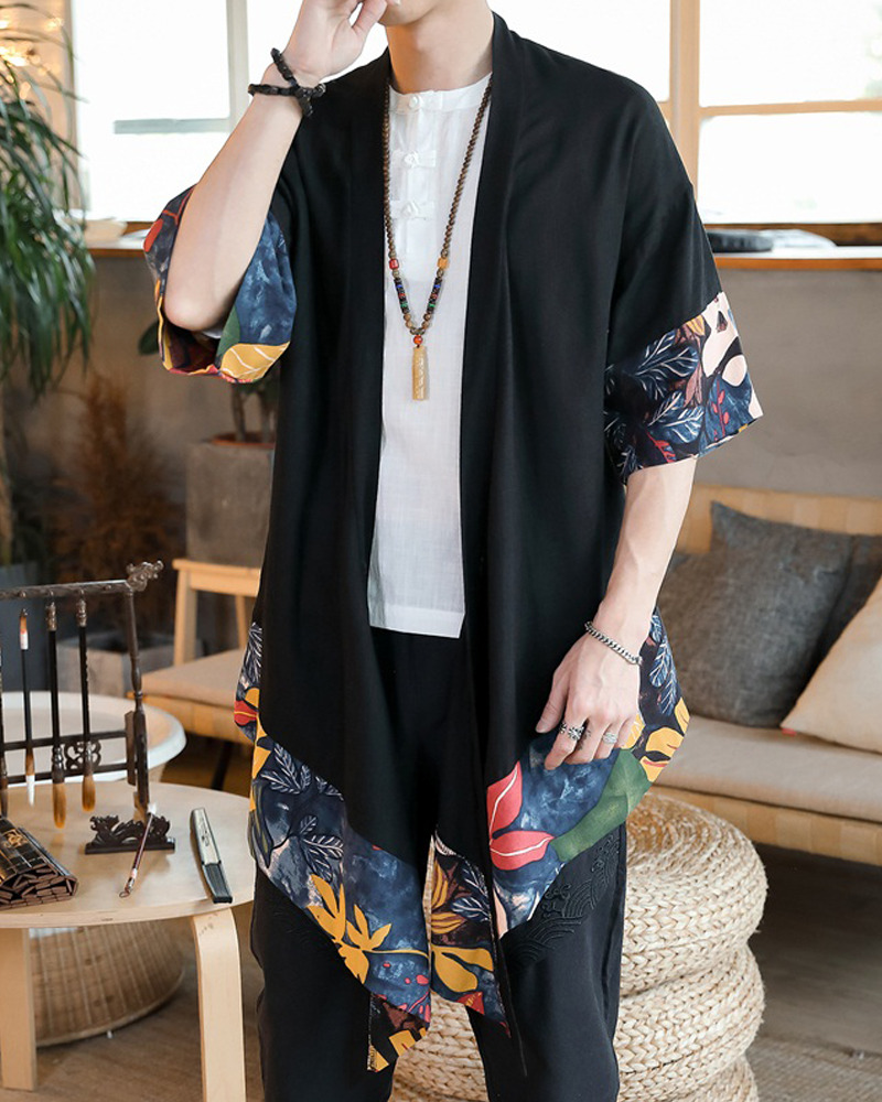 Y2K Summer Grunge Kimono Coat - 90S Retro Fashion, Gothic Y2K, Pastel Goth, Y2K Party Outfit