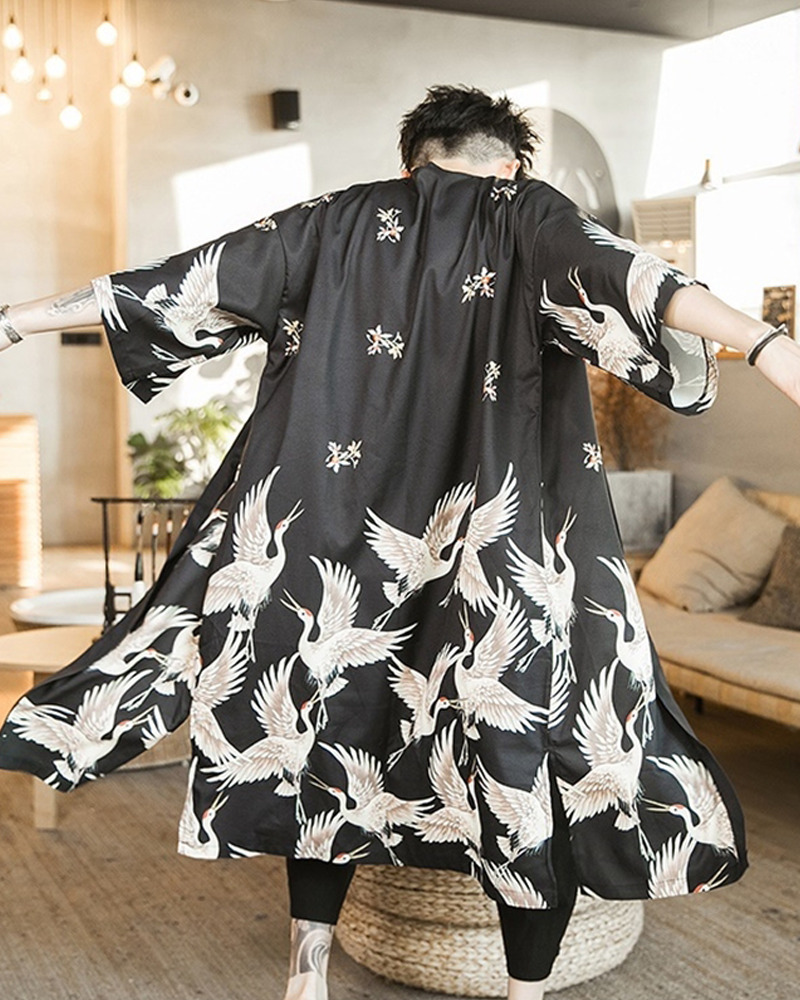 Y2K Summer Kimono - 90S Grunge, Retro, Pastel Goth, Y2K Party & Beach Outfits For Women