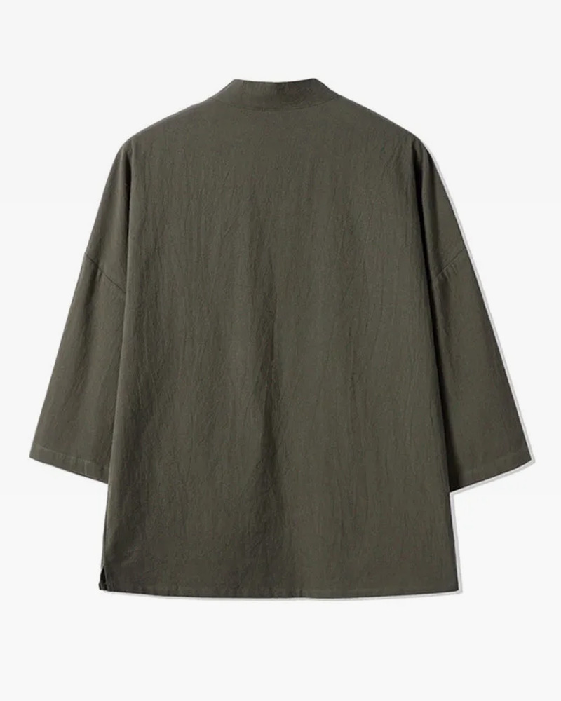 Y2K Summer Linen Kimono Jacket - 90S Grunge, Retro Style, Pastel Goth, Y2K Party Outfit