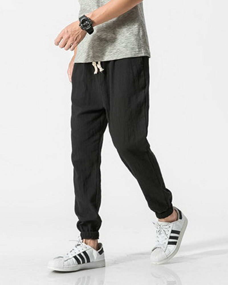 Y2K Summer Linen Pants - Retro 90S Grunge, Pastel Goth, Y2K Club & Party Outfits