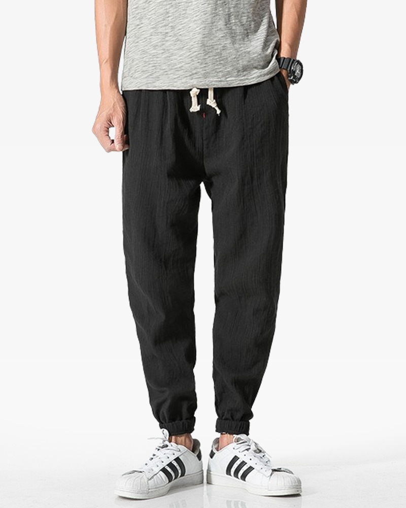 Y2K Summer Linen Pants - Retro 90S Grunge, Pastel Goth, Y2K Club & Party Outfits