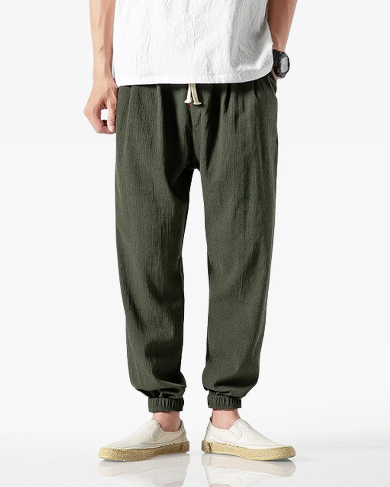 Y2K Summer Linen Pants - Retro 90S Grunge, Pastel Goth, Y2K Club & Party Outfits