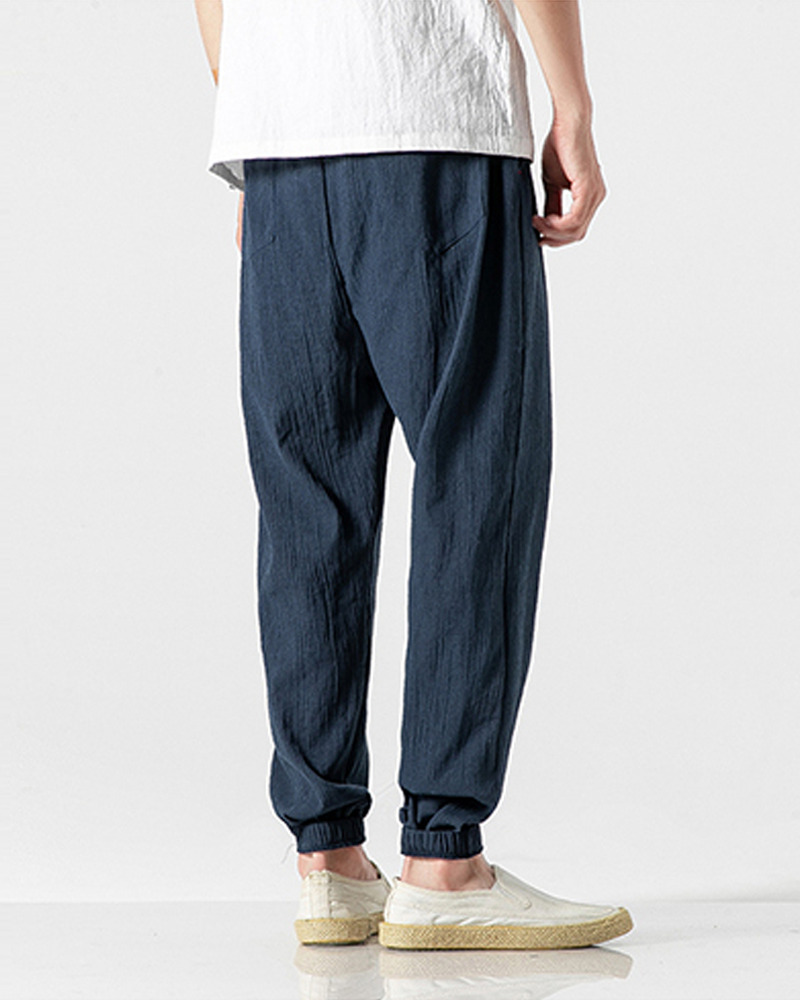 Y2K Summer Linen Pants - Retro 90S Grunge, Pastel Goth, Y2K Club & Party Outfits