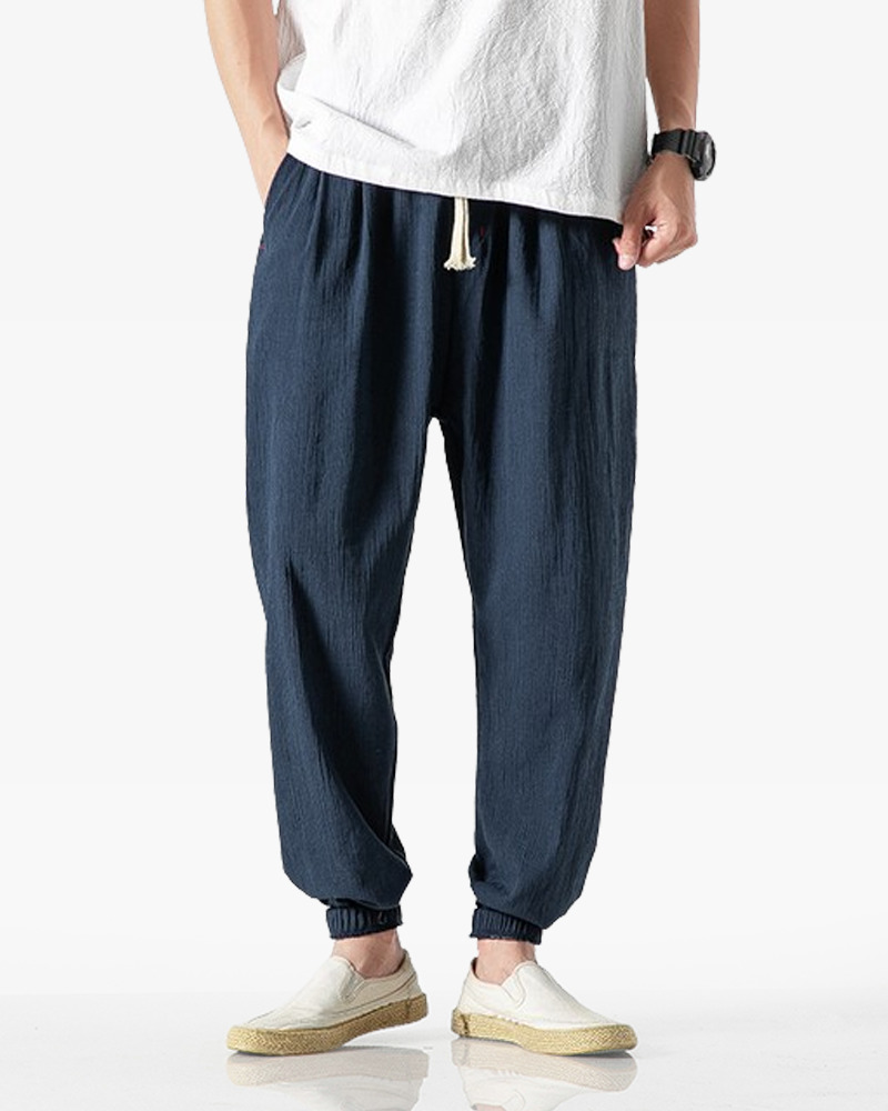 Y2K Summer Linen Pants - Retro 90S Grunge, Pastel Goth, Y2K Club & Party Outfits