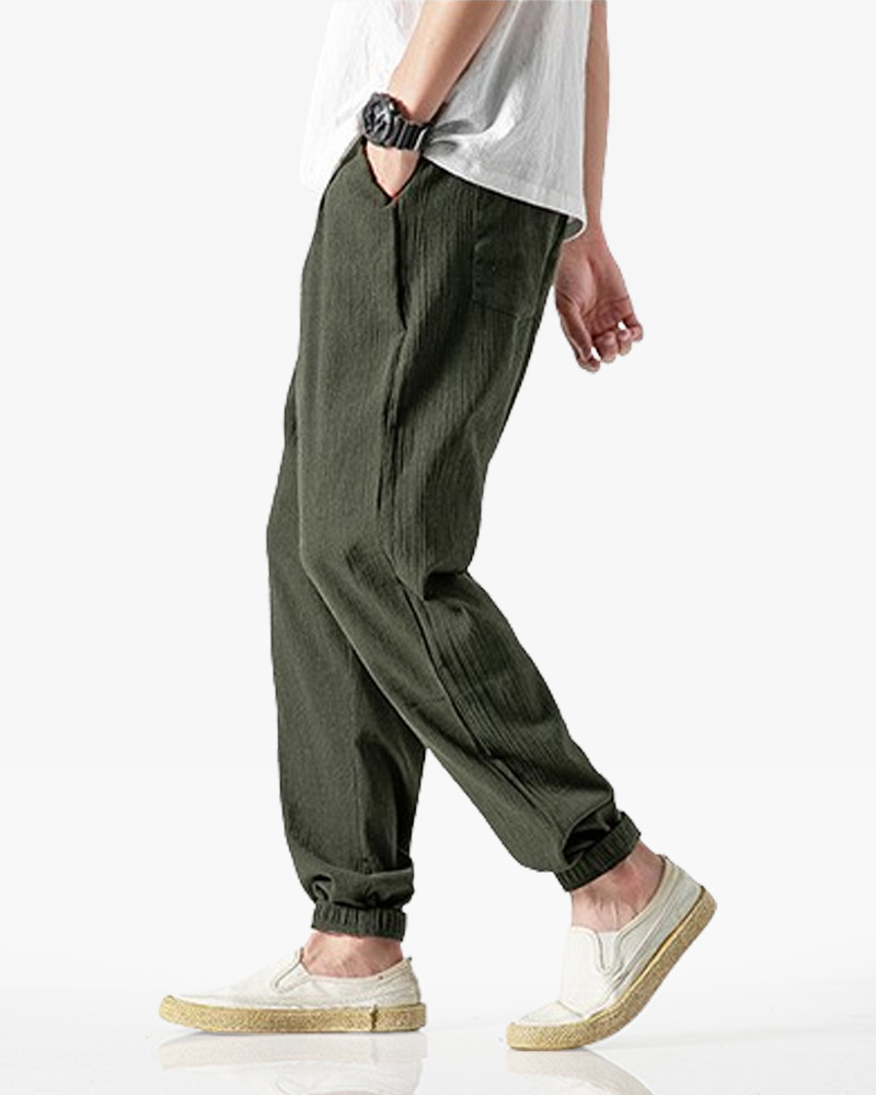 Y2K Summer Linen Pants - Retro 90S Grunge, Pastel Goth, Y2K Club & Party Outfits