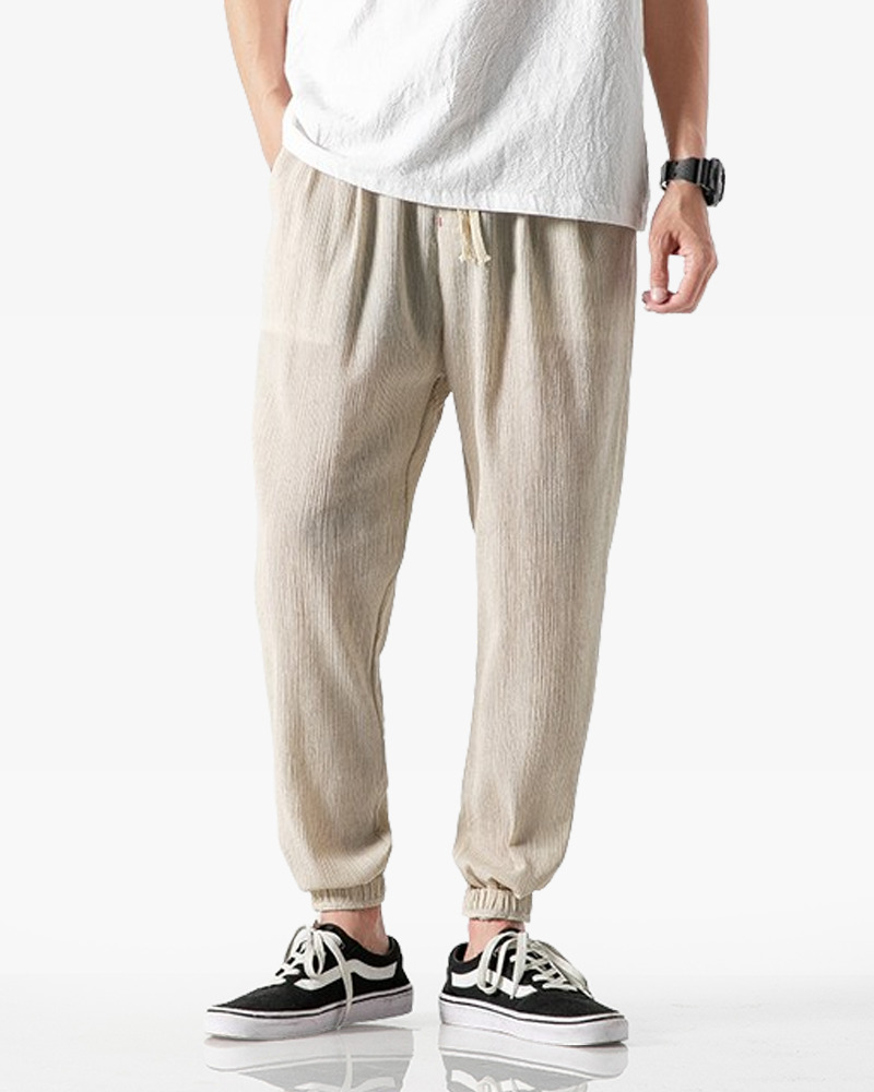 Y2K Summer Linen Pants - Retro 90S Grunge, Pastel Goth, Y2K Club & Party Outfits