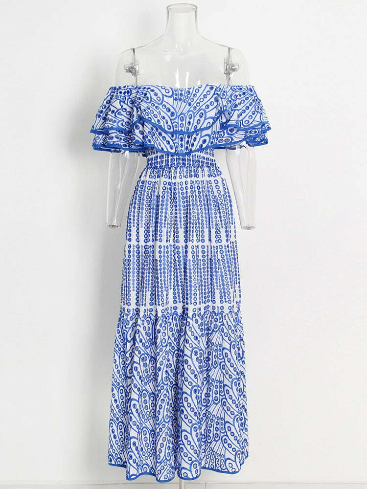 Y2K Summer Uma Midi Dress - 90S Grunge, Retro Style, Pastel Goth, Y2K Party & Club Outfits
