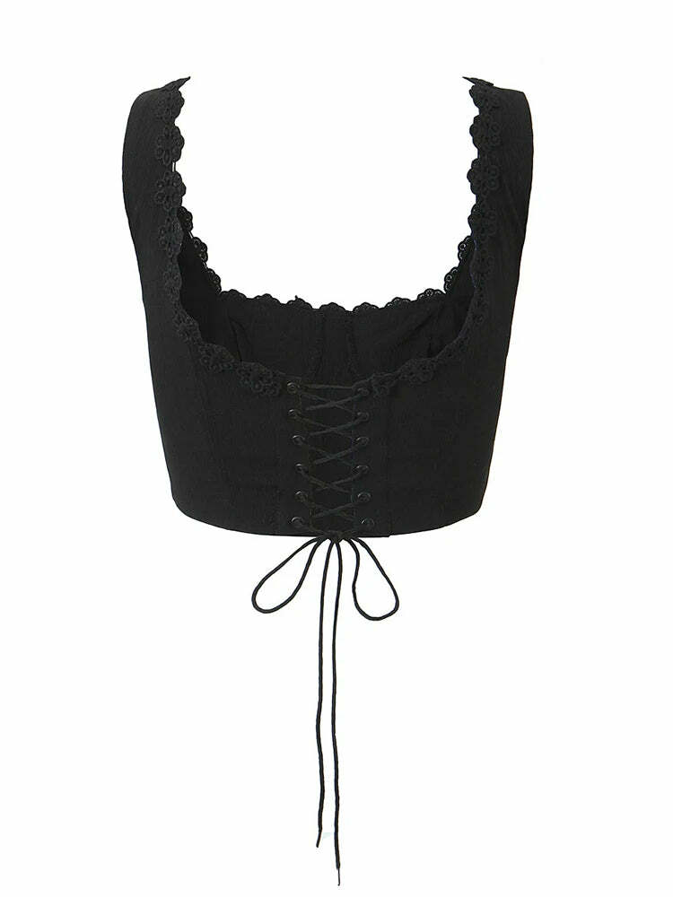 Zadeh Crop Top - Y2K Summer Grunge, 90S Retro, Pastel Goth, Y2K Party & Club Out