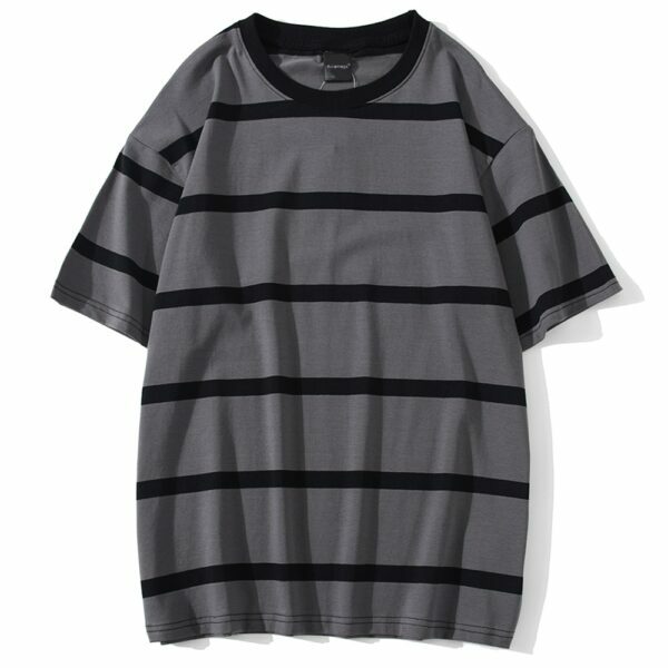 Zoey Striped Grunge Shirt - Y2K Summer Outfit, 90S Fashion, Retro Style, Y2K Club & Party Outfits