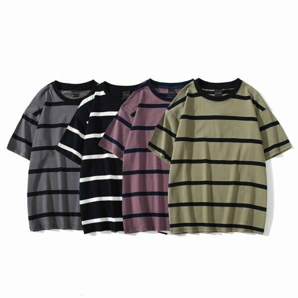 Zoey Striped Grunge Shirt - Y2K Summer Outfit, 90S Fashion, Retro Style, Y2K Club & Party Outfits