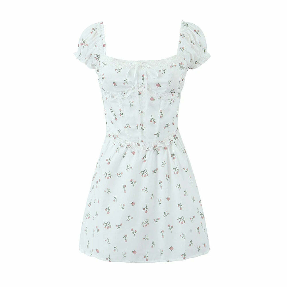 Zonari Mini Dress - Y2K Summer Grunge Outfit, 90S Fashion, Retro Style, Y2K Party & Club Outfits
