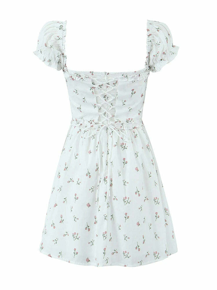 Zonari Mini Dress - Y2K Summer Grunge Outfit, 90S Fashion, Retro Style, Y2K Party & Club Outfits