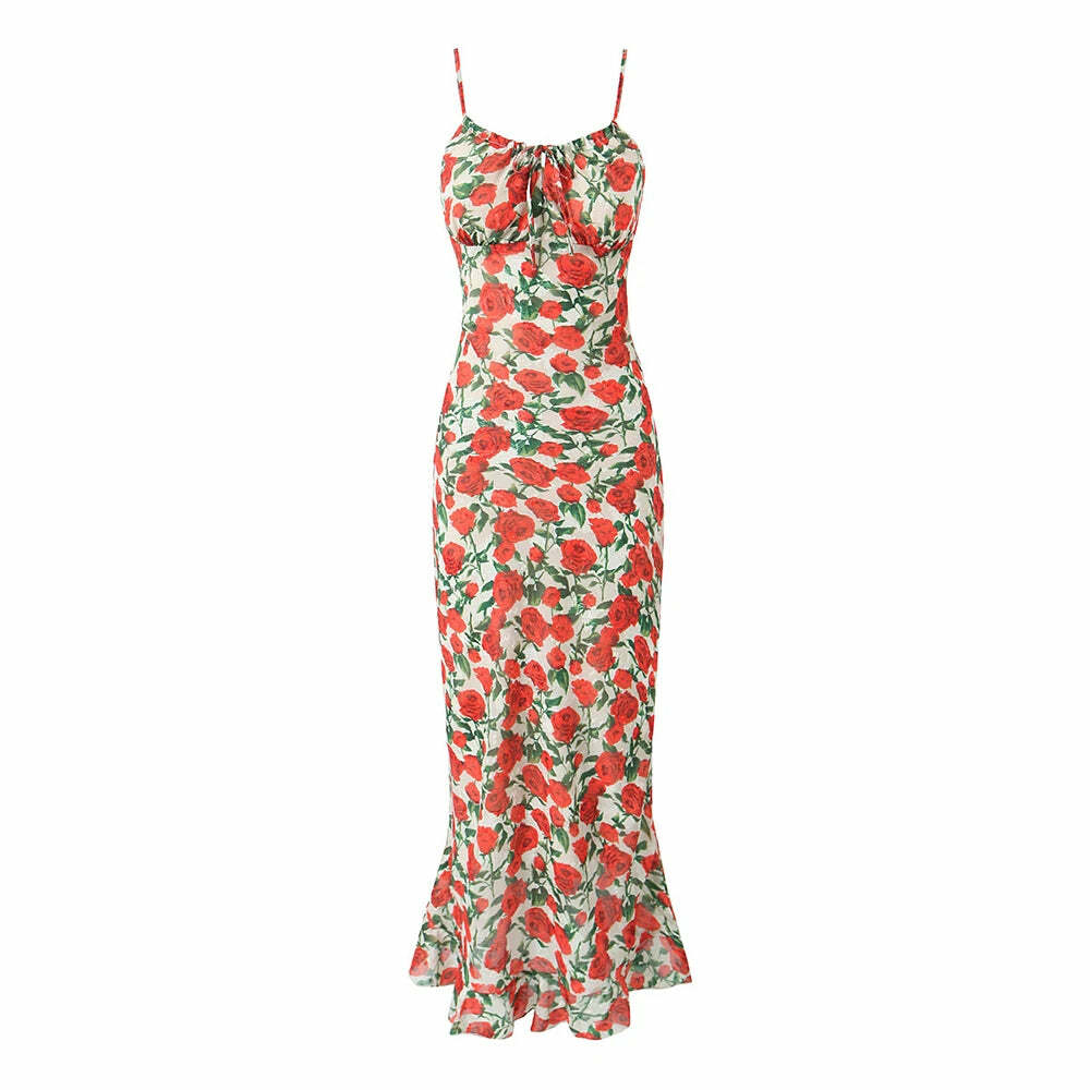 Zuri Maxi Dress - Y2K Summer, 90S Grunge, Retro Style, Y2K Party & Club Outfits, Y2
