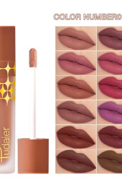 24-Color Liquid Lipstick Set for Y2K Aesthetic, Coquette Style & Grunge Looks