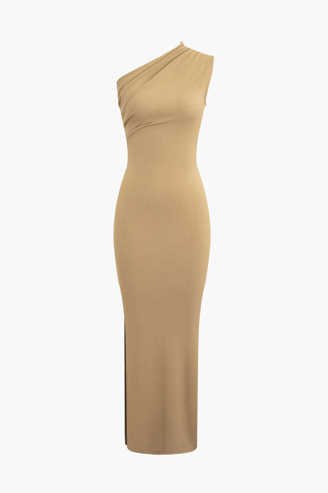 Asymmetric Sleeveless Slit Maxi Dress for Y2K Fashion Lovers - Chic Coquette Aesthetic Style