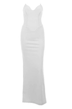 Chic Backless Slit Tube Maxi Dress - Y2K Fashion Zip-Up Solid V Neck for Effortless Style