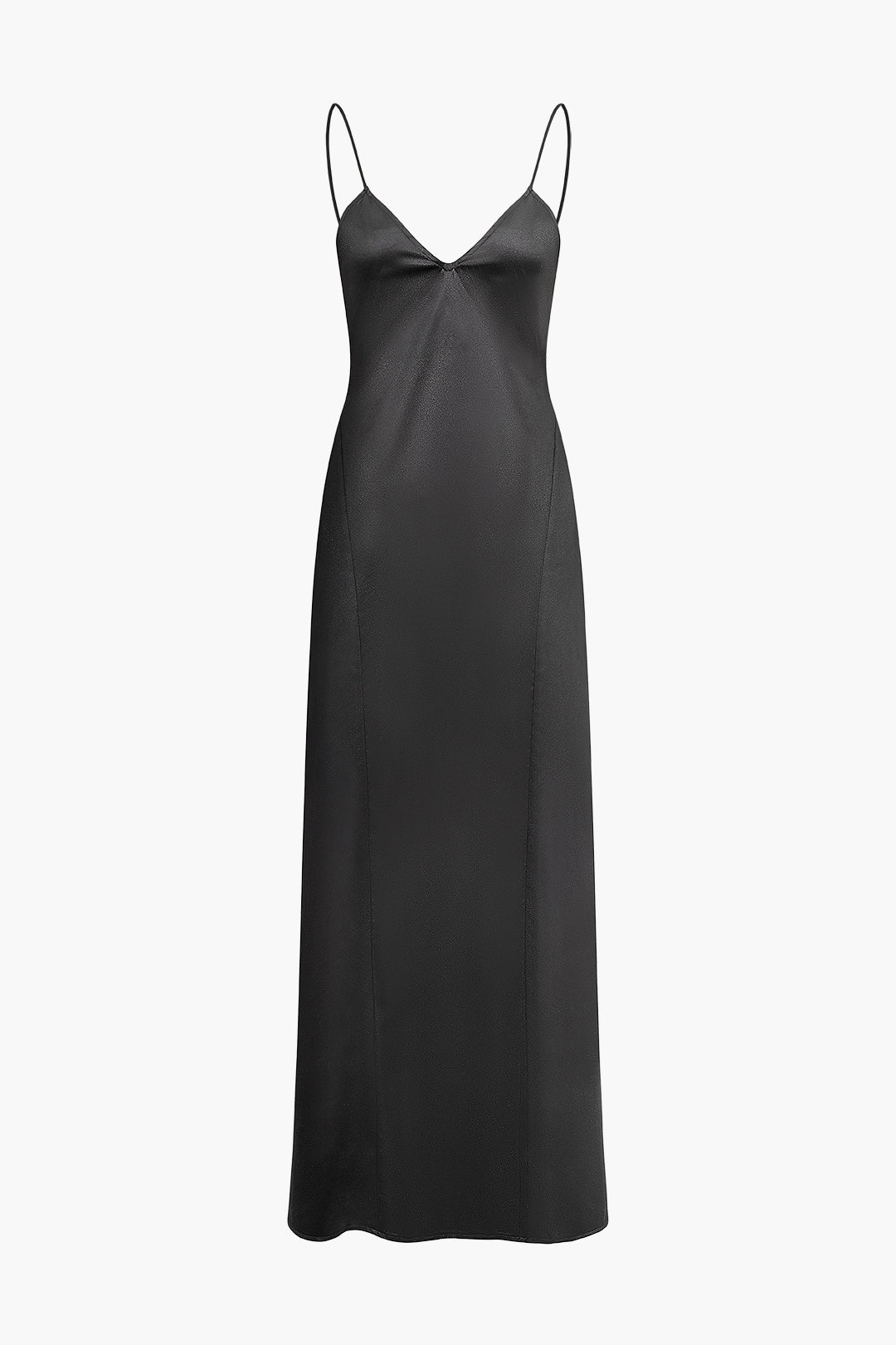 Chic Backless V-Neck Maxi Dress for Effortless Y2K Style and Coquette Aesthetic