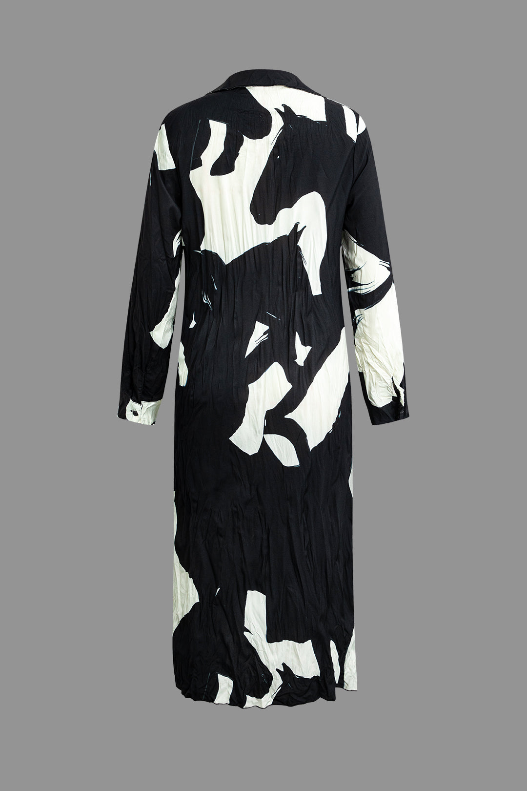 Chic Contrast Button-Up Ruched Maxi Dress for Y2K Fashion Lovers and Coquette Aesthetic