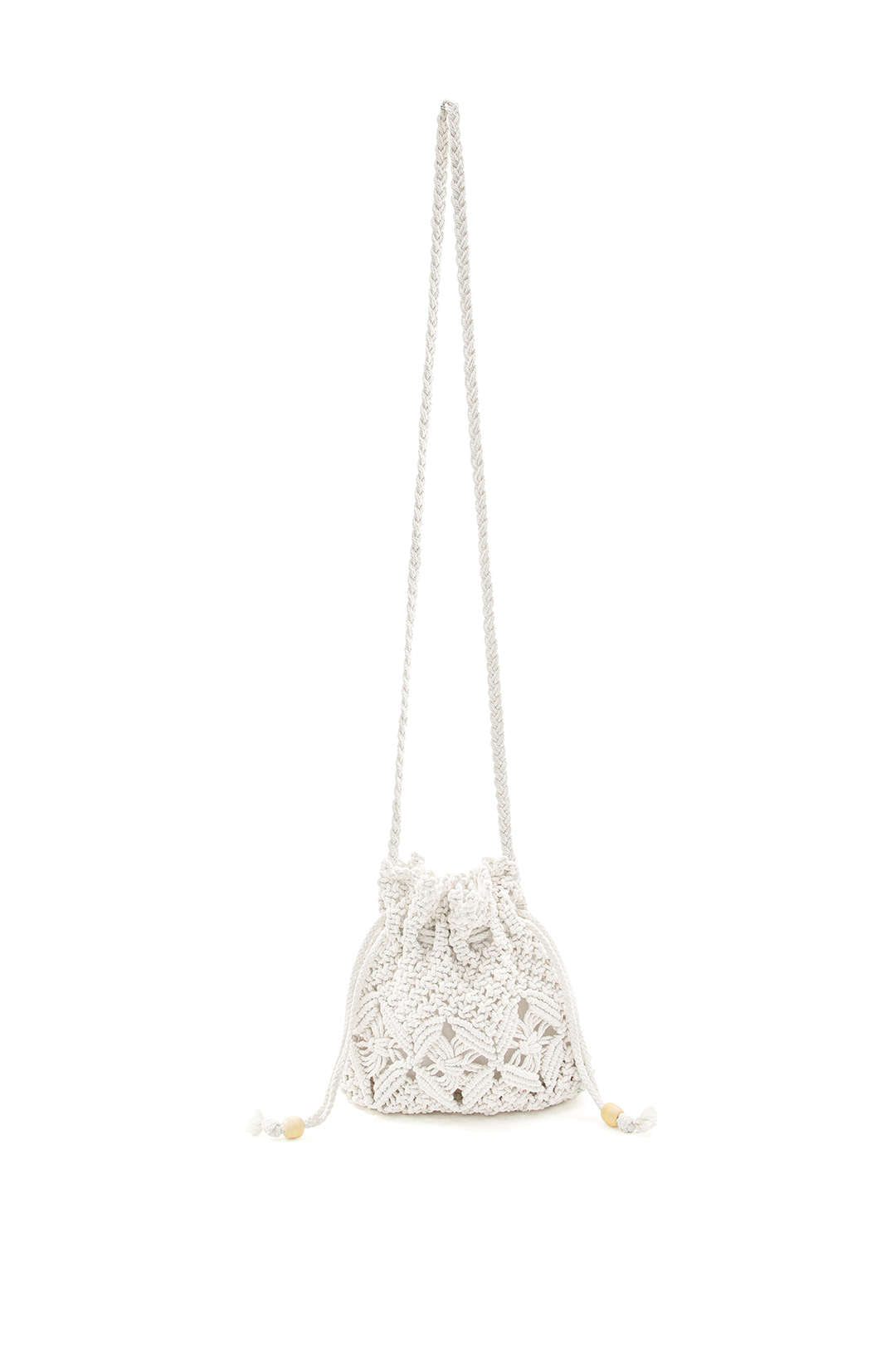 Chic Crochet Bucket Bag - Y2K Aesthetic Accessory for Coquette and Grunge Styles