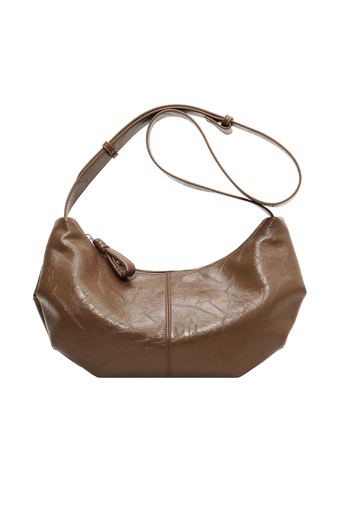 Chic Faux Leather Crossbody Bag for Y2K Fashion Lovers and Coquette Aesthetic Enthusiasts