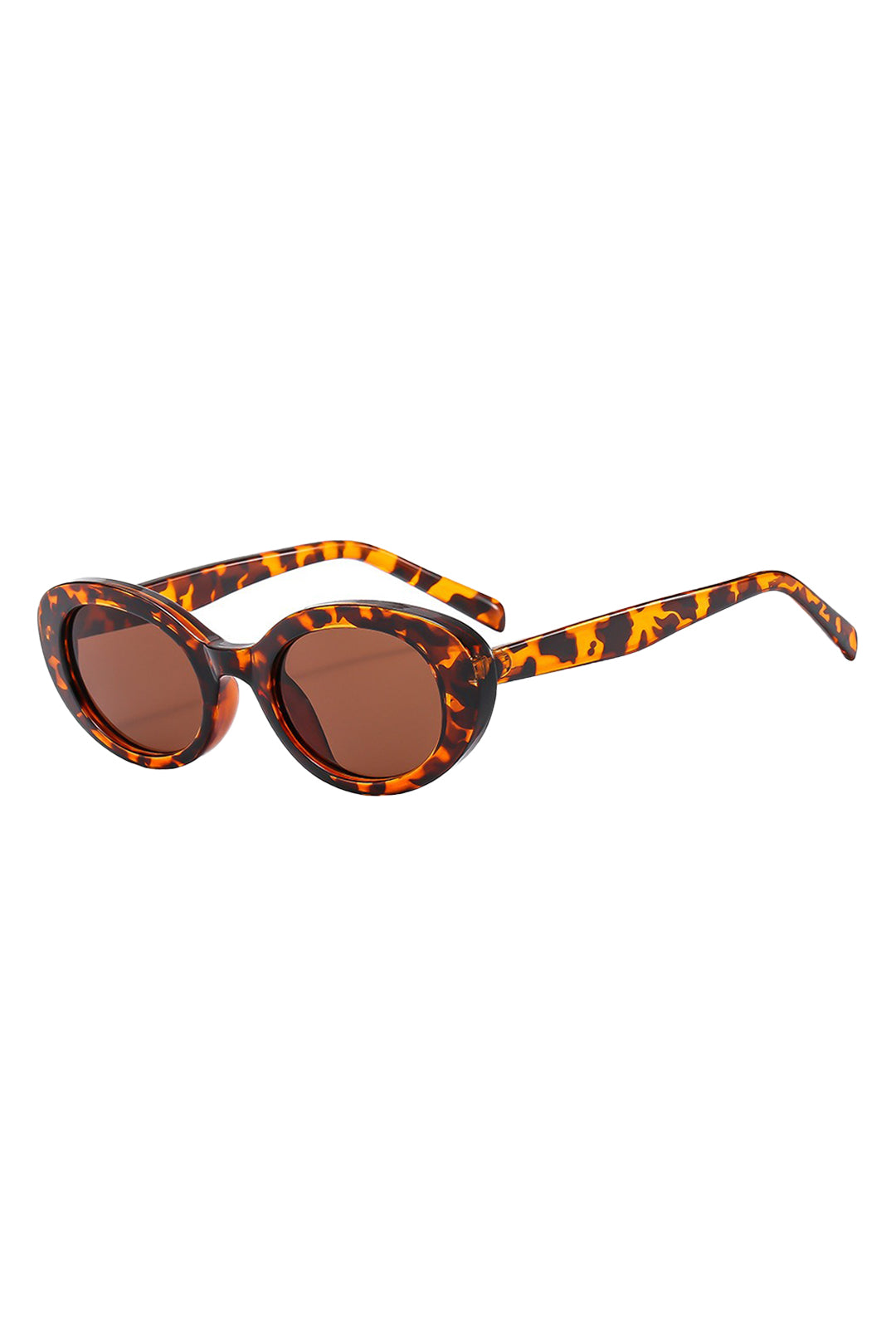 Chic Oval Frame Cat Eye Sunglasses for Y2K Aesthetic and Coquette Style Fashion