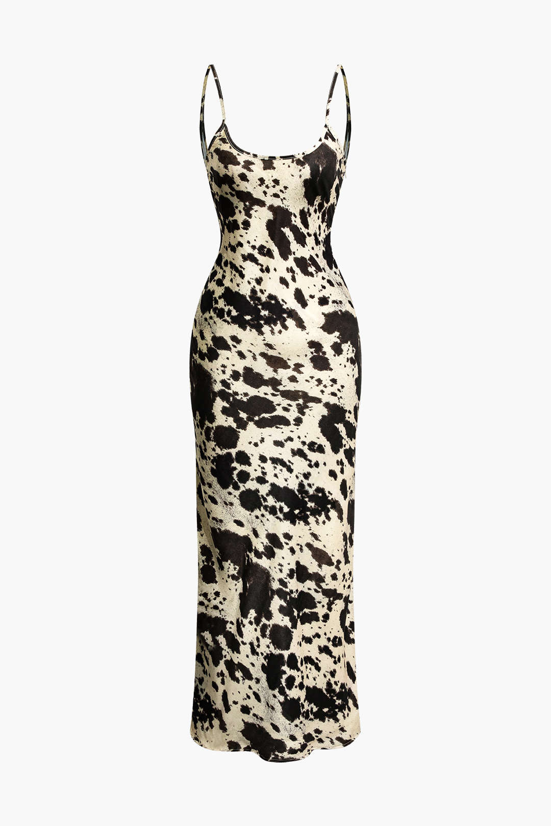 Chic Printed Backless Midi Dress for Y2K Fashion Lovers - Perfect for Coquette Aesthetic