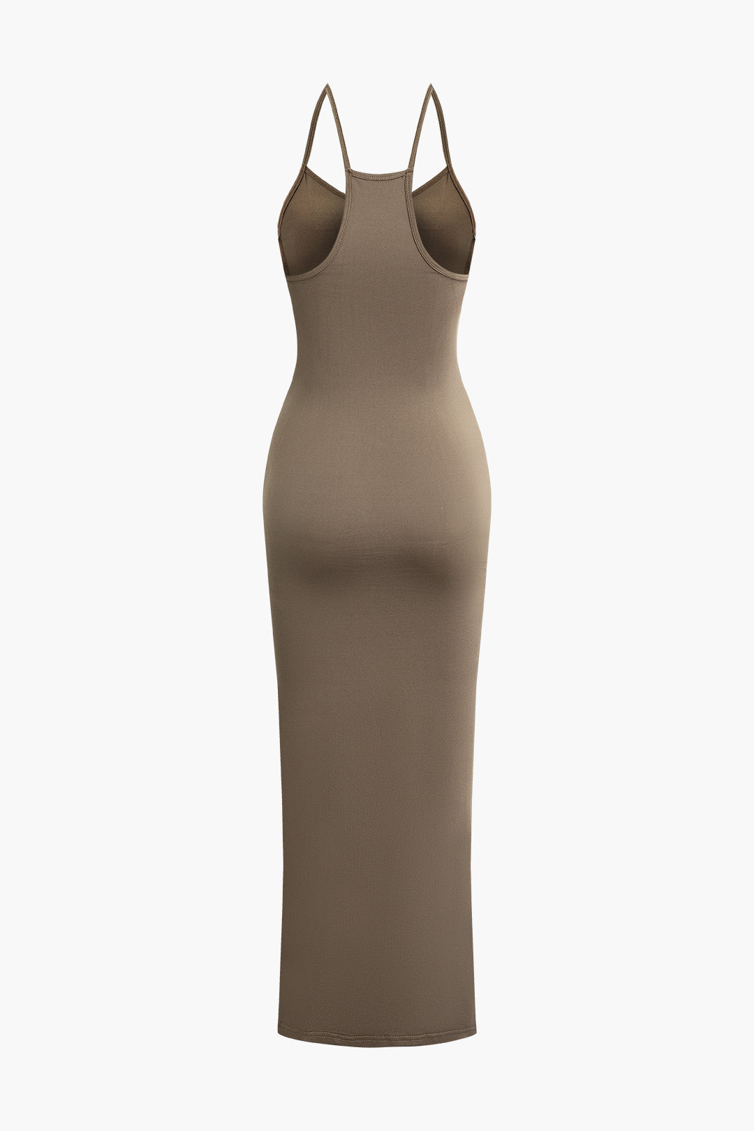 Chic Solid Cami Maxi Dress for Effortless Y2K Style and Coquette Aesthetic Looks