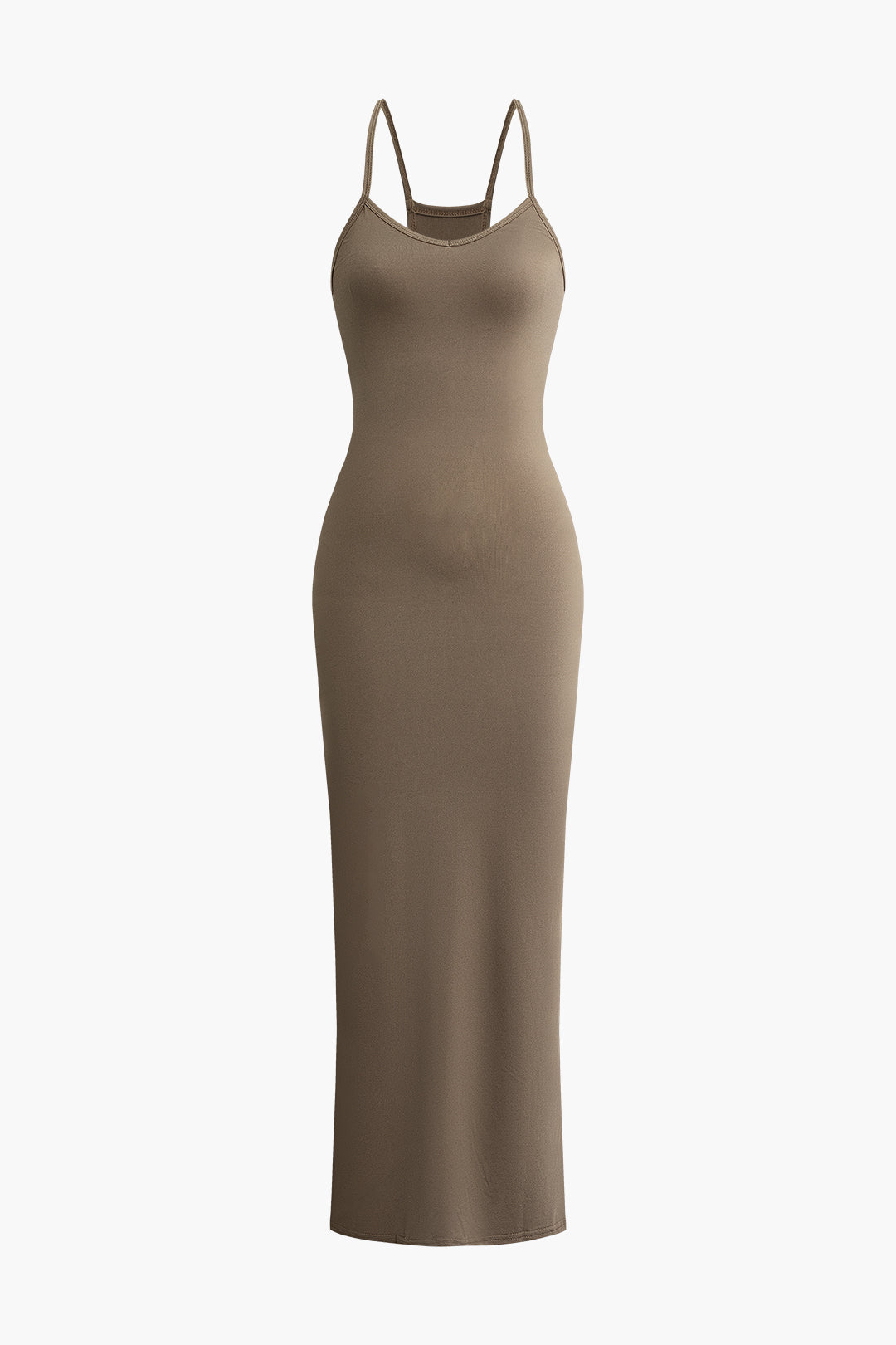 Chic Solid Cami Maxi Dress for Effortless Y2K Style and Coquette Aesthetic Looks