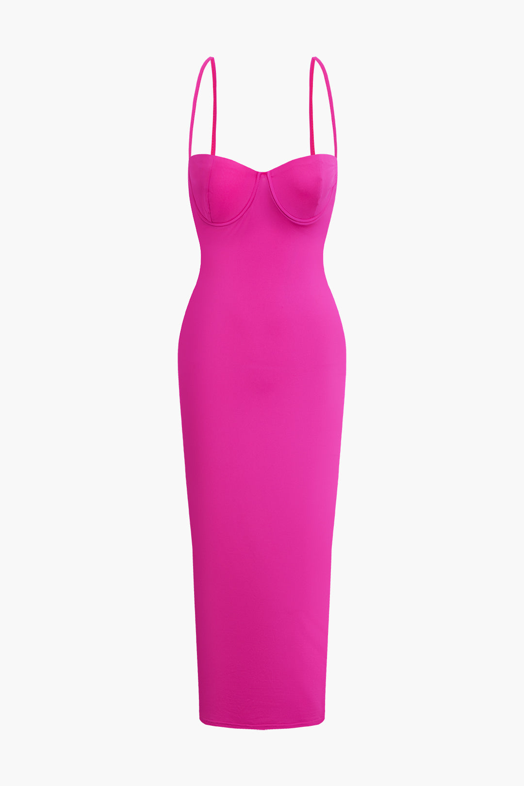 Chic Solid Slip Maxi Dress for Effortless Y2K Style and Coquette Aesthetic Looks