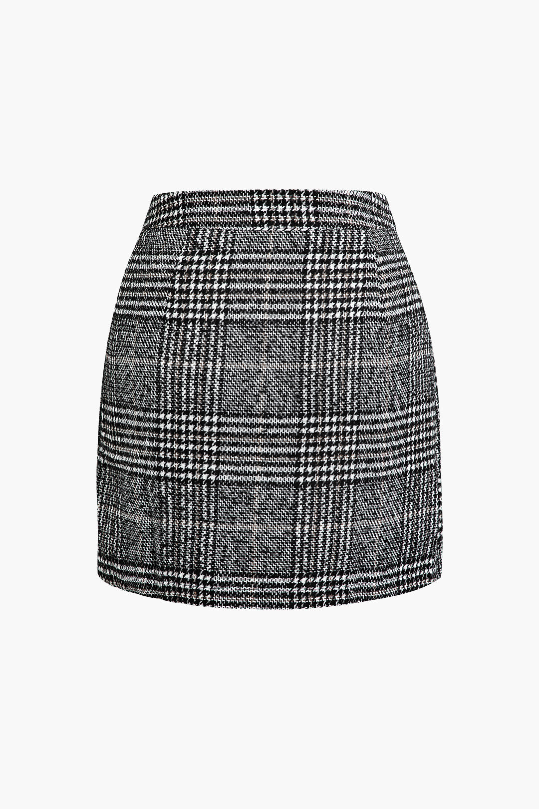 Chic Tweed Wrap Mini Skirt for Y2K Fashion Lovers - Perfect for Coquette and Grunge Aesthetics