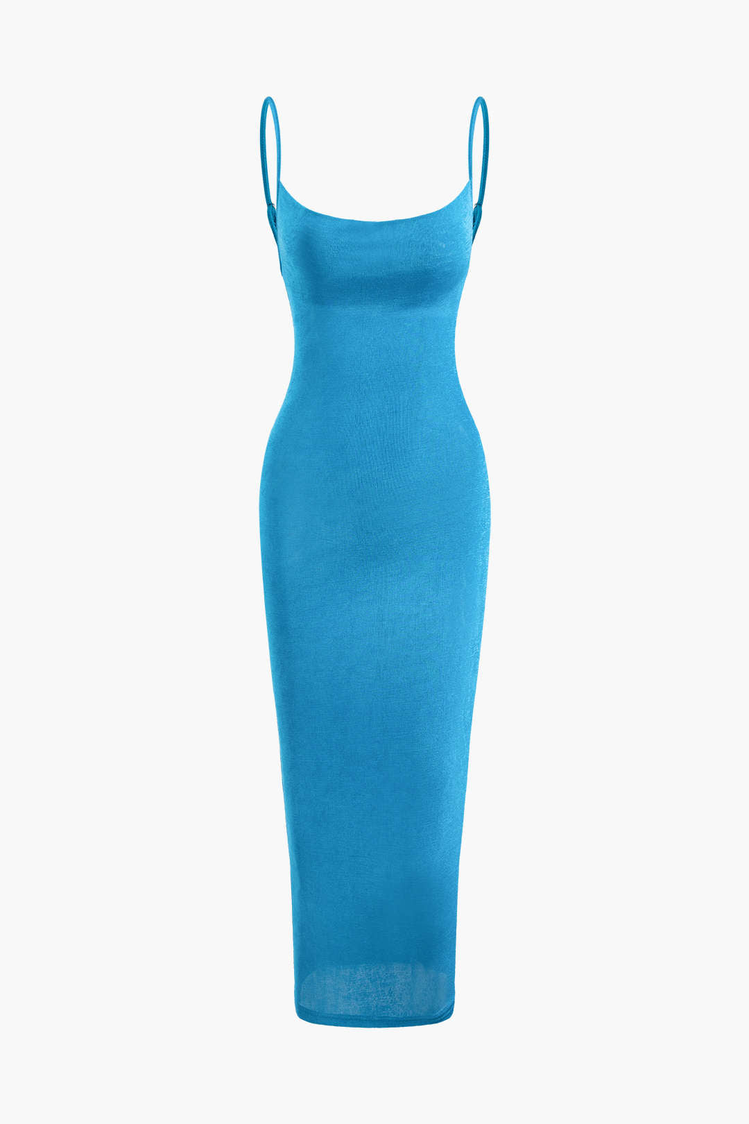 Chic U-Neck Backless Slip Maxi Dress for Effortless Y2K Fashion and Coquette Aesthetic