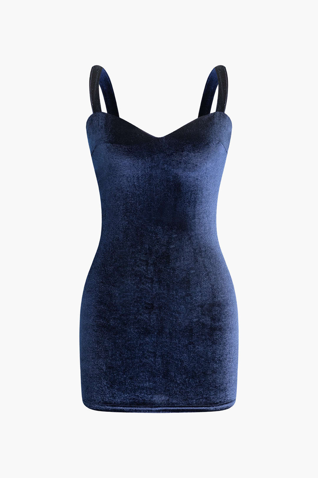 Chic Velvet V-Neck Cami Mini Dress for Y2K Aesthetic and Coquette Style Lovers