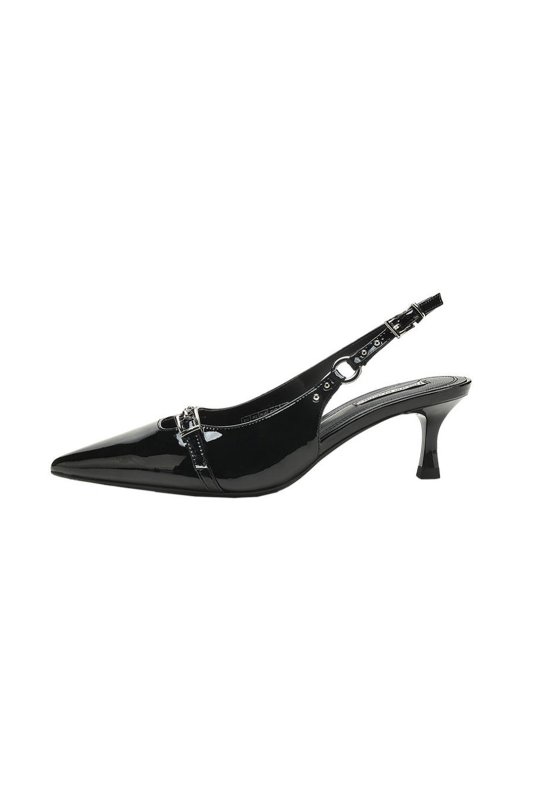 Chic Y2K Pointed-Toe Heeled Shoes for Coquette and Grunge Aesthetic Outfits