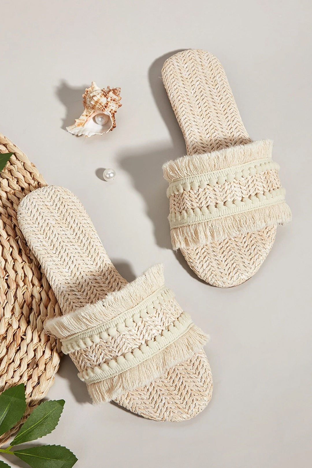 Coquette Aesthetic Fringe Slippers for Y2K Fashion Lovers - Cute and Comfy Footwear