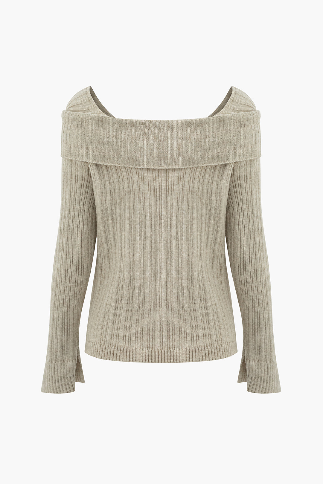 Coquette Off The Shoulder Long Sleeve Knit Top - Y2K Fashion Cute Aesthetic Top